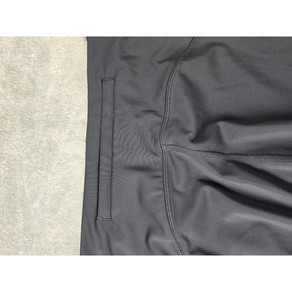 Fabletics Motion365+ Black Mesh Panel High Waisted Leggings Women Size M 7/8 - Picture 5 of 8